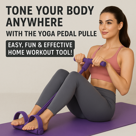 Tone Your Body with the Yoga Pedal Puller – Easy, Fun & Effective Home Workout Tool!