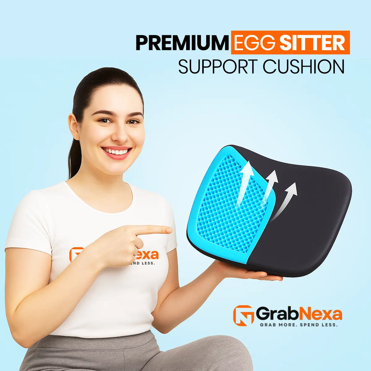 EGG SITTER SUPPORT CUSHION