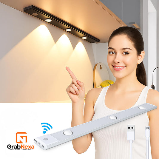 LED PIR Motion Sensor Cabinet  With USB Rechargeble